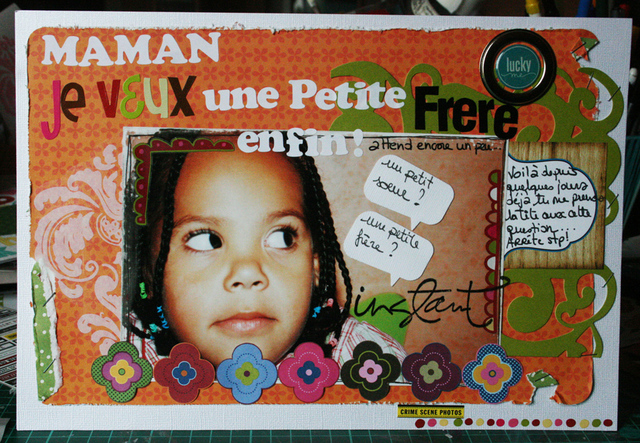 Maman, je veux une petite frère...